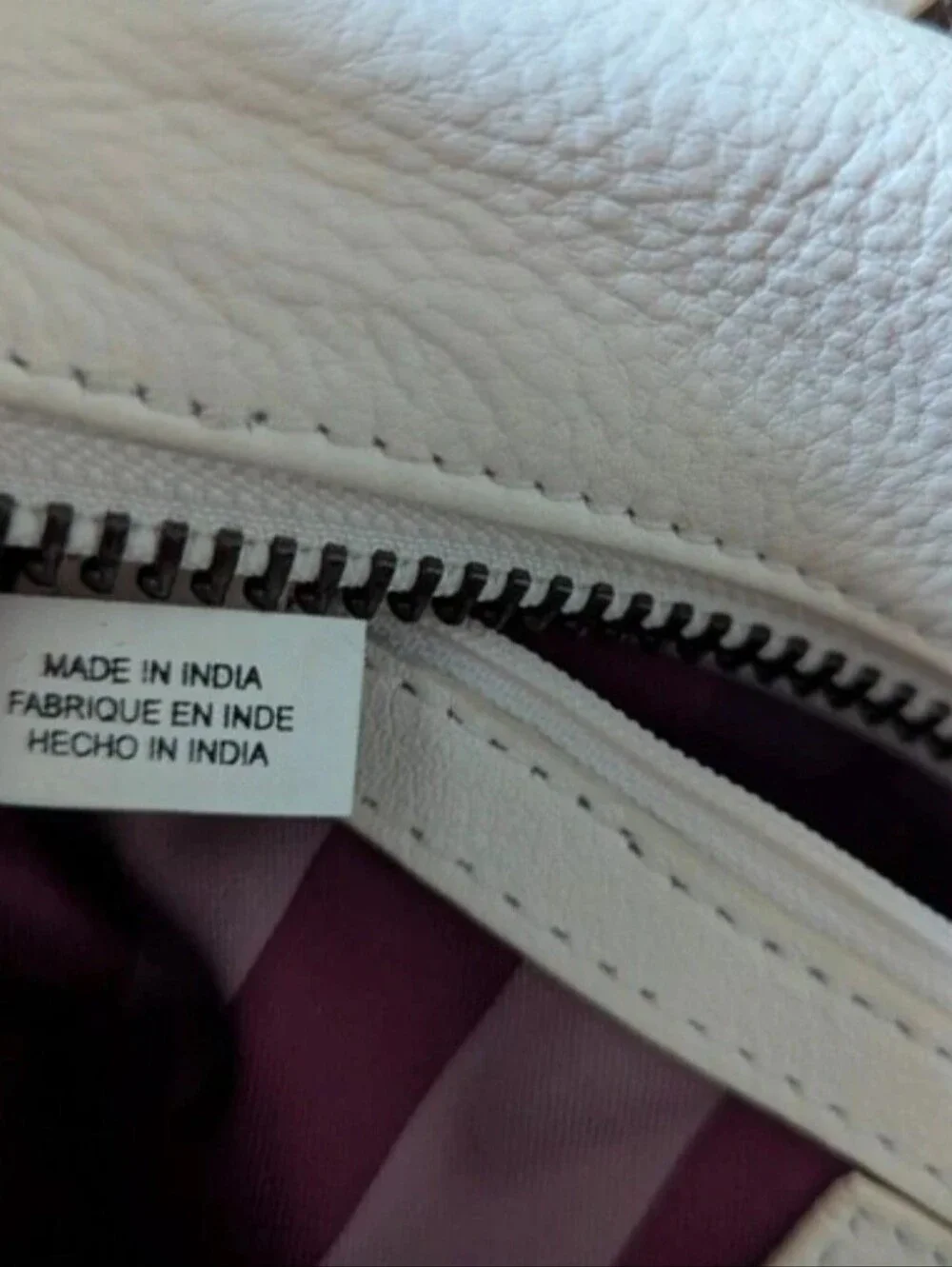 Kooba white leather